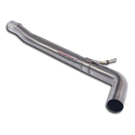Intermédiaire / Tube central Supersprint pour Renault Clio 4 RS / RS Trophy (remplace le silencieux central d'origine)