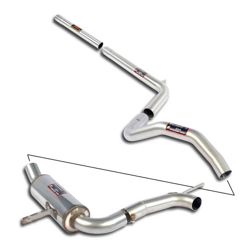 Pack "Sport & Sound" Supersprint pour Renault Megane 3 RS