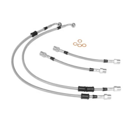 Kit de 4 durites/flexibles de frein Goodridge pour Renault Megane 3 RS 250cv