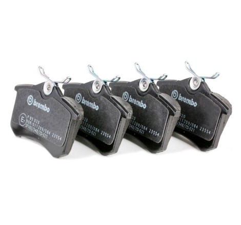 Plaquettes de frein arrière BREMBO pour Citroën DS3 Racing THP VTi Peugeot 207 RC Turbo Renault Clio 3 RS Megane 2 RS 3 RS 4 RS