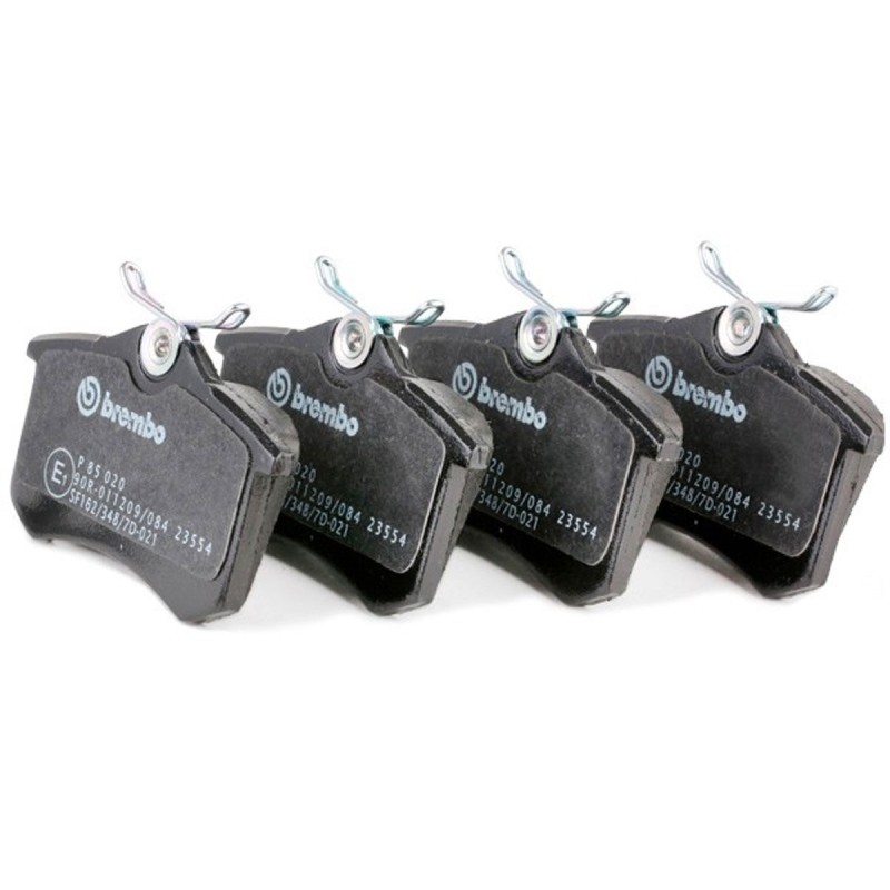 Plaquettes de frein arrière BREMBO pour Citroën DS3 Racing THP VTi Peugeot 207 RC Turbo Renault Clio 3 RS Megane 2 RS 3 RS 4 RS
