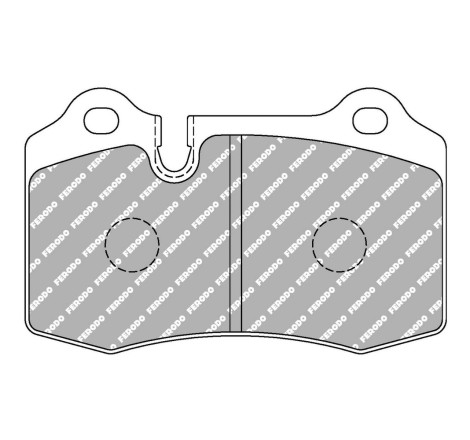 Plaquettes de frein Ferodo Racing DS2500 pour Citroën DS3 Racing C2 R2 / Peugeot 208 GTi 406 Coupé V6 / Renault Clio 2 V6