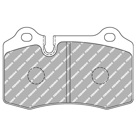 Plaquettes de frein Ferodo Racing DS2500 pour Citroën DS3 Racing C2 R2 / Peugeot 208 GTi 406 Coupé V6 / Renault Clio 2 V6