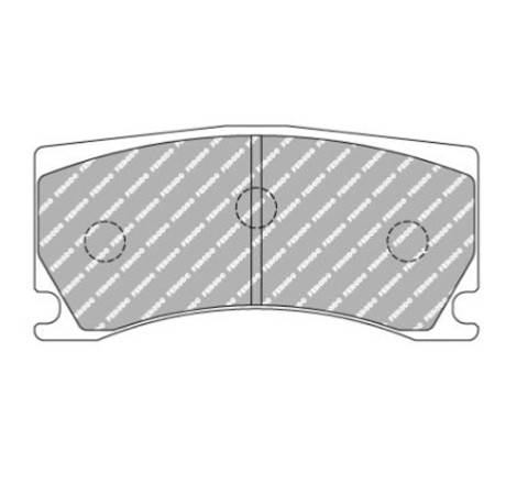 Plaquettes de frein avant Ferodo Racing DS2500 FRP3135H pour Peugeot 308 GTi / RCZ R
