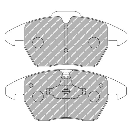 Plaquettes de frein avant FERODO DS3.12 FCP1641G pour Peugeot 207 Turbo / 208 GTi