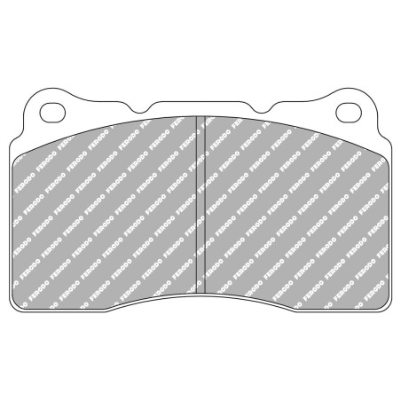 Plaquettes de frein avant FERODO DS3.12 FCP1334G pour Renault Megane 3 RS / 4 RS (étriers Brembo)