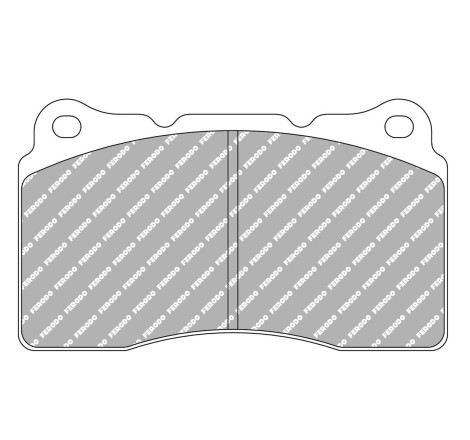 Plaquettes de frein avant FERODO DS UNO FCP1334Z pour Renault Megane 3 RS / 4 RS (étriers Brembo)