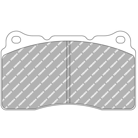 Plaquettes de frein avant FERODO DS UNO FCP1334Z pour Renault Megane 3 RS / 4 RS (étriers Brembo)
