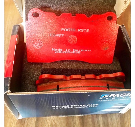 Plaquettes de frein avant PAGID RST5 #S2487 pour Renault Megane 3 RS / 4 RS (étriers Brembo)