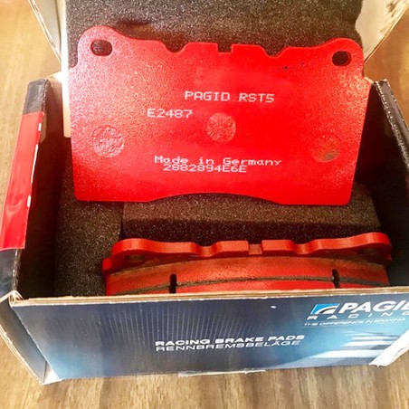 Plaquettes de frein avant PAGID RST5 #S2487 pour Renault Megane 3 RS / 4 RS (étriers Brembo)