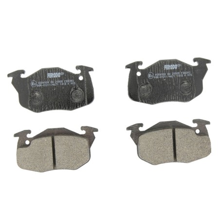 Plaquettes de frein avant Ferodo Racing DS2500 FCP393H pour Citroën BX GTi ZX Volcane Peugeot 106 XSi 205 CTi Renault R11 Turbo