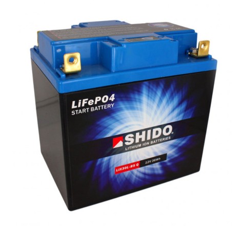 Batterie Lithium 30A SHIDO pour Citroën DS3 Racing / C2 VTS