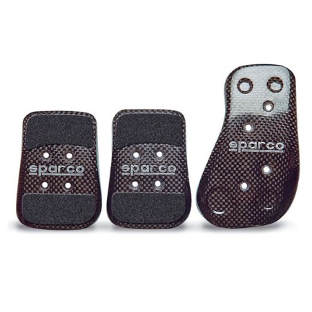 Kit de 3 pédales SPARCO en carbone pour Citroën DS3 Racing / C2 VTS