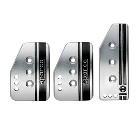 Kit de 3 pédales SPARCO Settanta en titane pour Citroën DS3 Racing / C2 VTS
