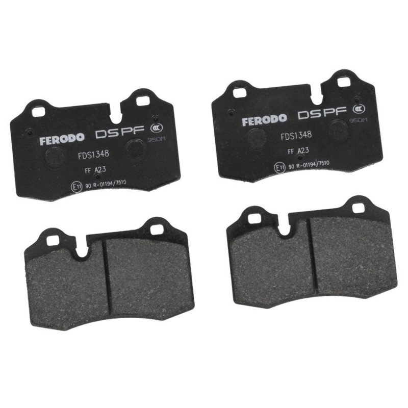 Plaquettes de frein avant FERODO DS3000 FCP1348R pour Citroën DS3 Racing Turbo / C2 R2 / Peugeot 208 GTi 406 V6 (étrier BREMBO)