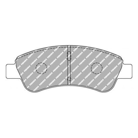 Plaquettes frein avant FERODO DS3000 FCP1399R pour Citroën DS3 Racing VTi Turbo C2 VTS Peugeot 206 CC XS 208 GTi (étrier BOSCH)