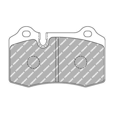 Plaquettes de frein avant FERODO DS UNO FCP1348Z pour Citroën DS3 Racing Turbo / C2 R2 / Peugeot 208 GTi 406 V6 (étrier BREMBO)