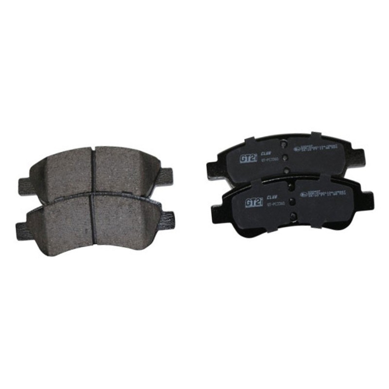 Plaquettes frein avant GT2i Club pour Citroën DS3 Racing VTi Turbo / C2 VTS / Peugeot 206 CC XS / 208 GTi (étrier BOSCH)