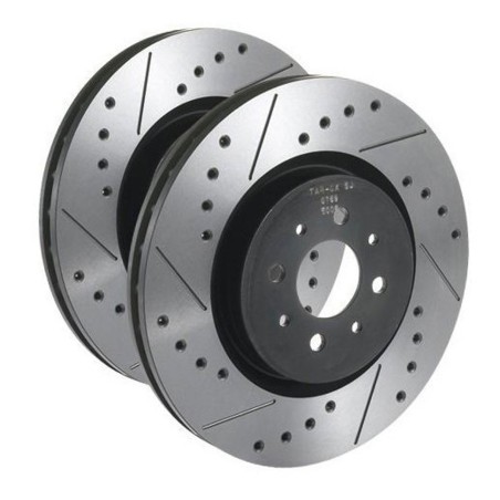 Disques de frein arrière TAROX Sport Japan pour Citroën C4 / DS3 Racing VTi Turbo / Peugeot 208 GTi / 307 CC