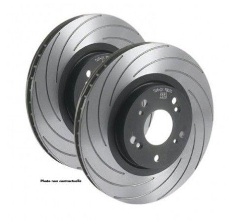 Disques de frein arrière pleins TAROX finition F2000 pour Citroën C4 / DS3 Racing VTi Turbo / Peugeot 208 GTi / 307 CC