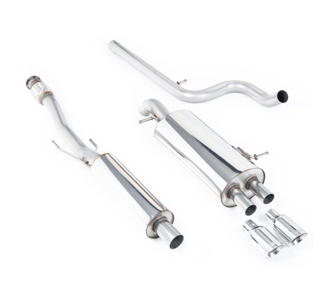 Système d'échappement Cat-Back MILLTEK pour Citroën DS3 Racing / Turbo (avec silencieux)