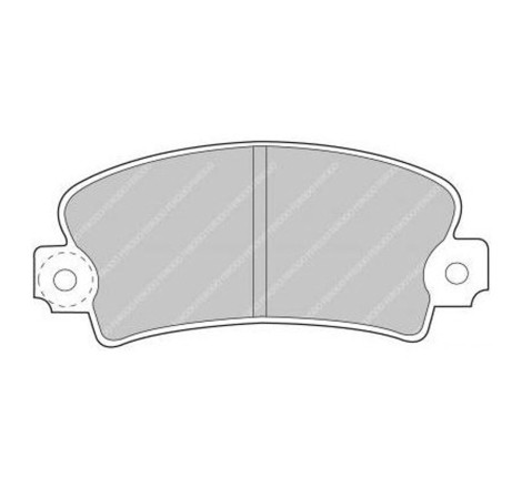 Plaquettes frein avant FERODO DS3000 FCP72R pour Talbot Samba Rallye (étrier BENDIX)