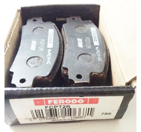 Plaquettes frein avant FERODO DS3000 FCP72R pour Talbot Samba Rallye (étrier BENDIX)
