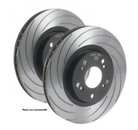Disques de frein avant pleins TAROX finition F2000 pour Peugeot 104 ZS / Talbot Samba Rallye
