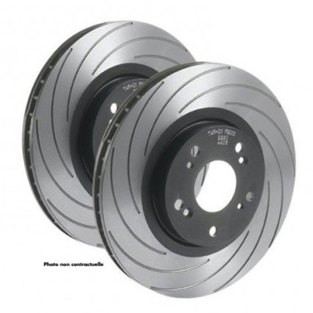 Disques de frein avant pleins TAROX finition F2000 pour Peugeot 104 ZS / Talbot Samba Rallye