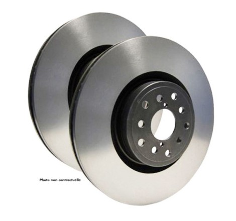 Disques de frein avant pleins TAROX finition ZERO lisses pour Peugeot 104 ZS / Talbot Samba Rallye