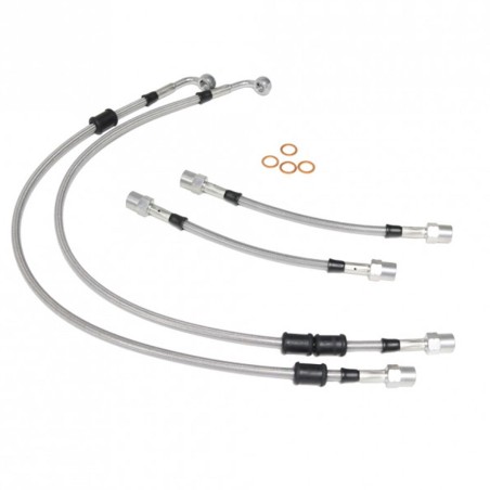 Kit de 4 durites / flexibles de frein Goodridge pour Talbot Samba Rallye