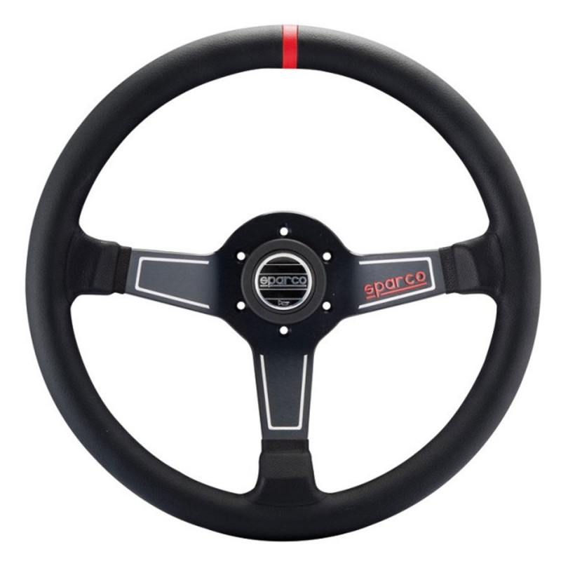 Volant Sparco L575 Cuir Noir pour Citroën C2 VTS / Renault Clio I Williams