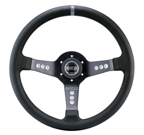 Volant Sparco L777 en cuir noir pour Citroën C2 VTS / Renault Clio I Williams