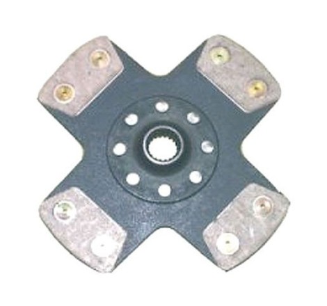 Disque d'embrayage Bratex (4 patins métal fritté rigide) pour Citroën C2 VTS / Saxo VTS / ZX Volcane / Peugeot 205 & 309 GTi