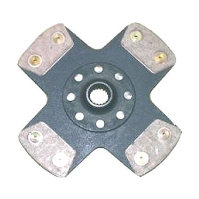 Disque d'embrayage Bratex (4 patins métal fritté rigide) pour Citroën C2 VTS / Saxo VTS / ZX Volcane / Peugeot 205 & 309 GTi