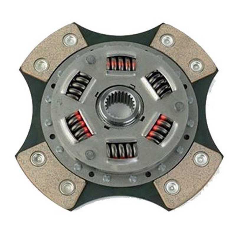 Disque d'embrayage HELIX (métal fritté amorti) pour Citroën C2 VTS / Saxo VTS / Peugeot 106 GTi / 106 16V