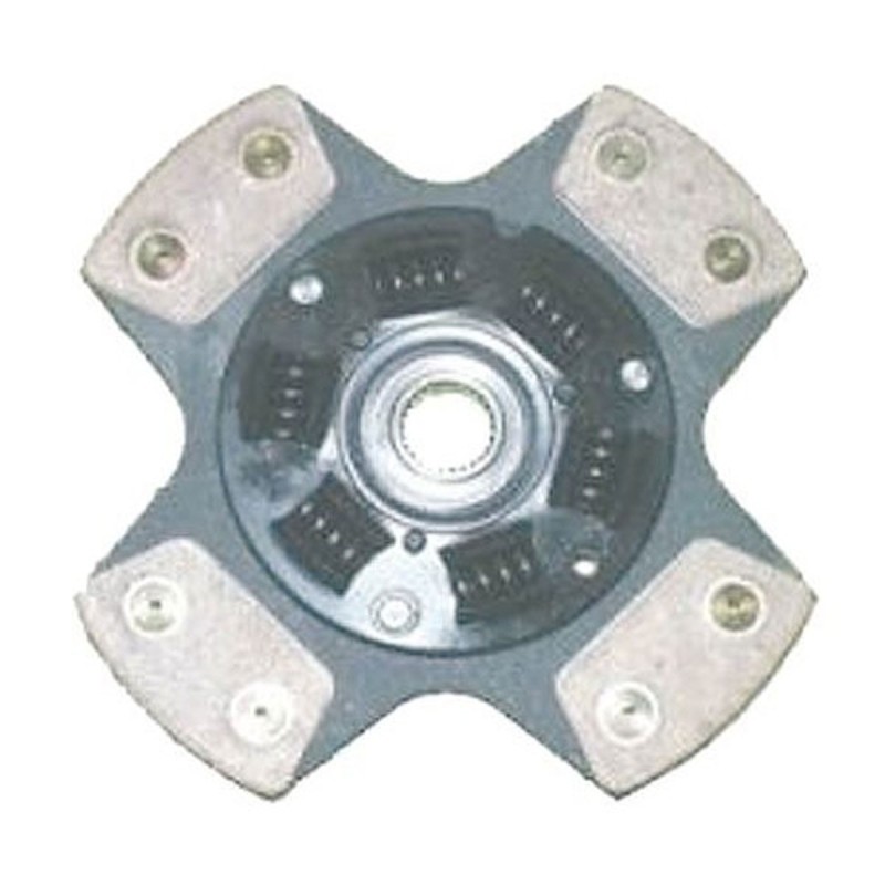 Disque d'embrayage Bratex (4 patins fritté amorti 6 ressorts) pour Citroën C2 VTS / Saxo VTS / ZX Volcane / Peugeot 205 309 GTi