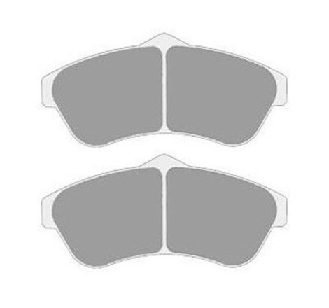 Plaquettes de frein avant Carbone Lorraine 4099 RC6 pour Citroën C2 VTS