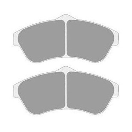 Plaquettes de frein avant Carbone Lorraine 4099 RC6 pour Citroën C2 VTS