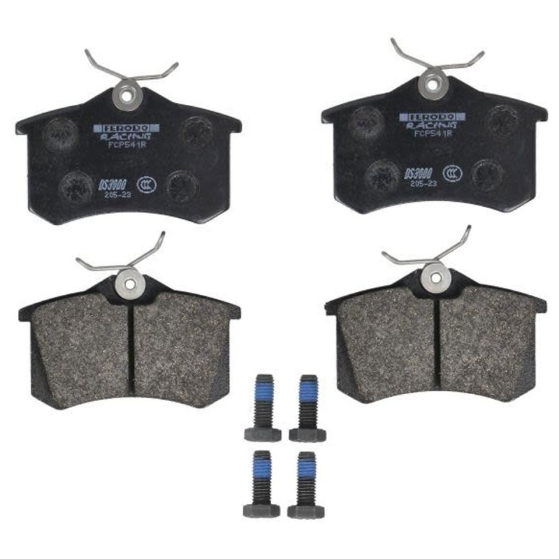 Plaquettes de frein arrière FERODO DS3000 FCP541R Citroën C2 VTS / Renault Megane 2 RS F1 Team R26 (étrier LUCAS/TRW)