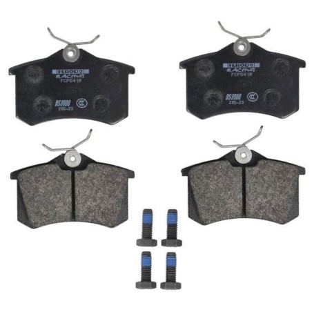 Plaquettes de frein arrière FERODO DS3000 FCP541R Citroën C2 VTS / Renault Megane 2 RS F1 Team R26 (étrier LUCAS/TRW)