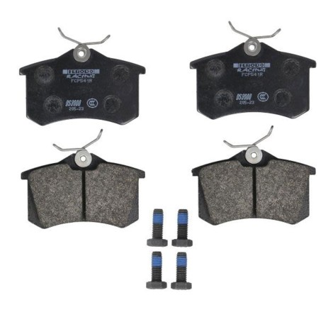 Plaquettes de frein arrière FERODO DS UNO FCP541Z Citroën C2 VTS / Renault Megane 2 RS F1 Team R26 (étriers LUCAS/TRW)