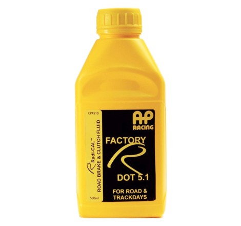 Liquide de frein AP Racing DOT 5.1 R 500ml 187°C/269°C