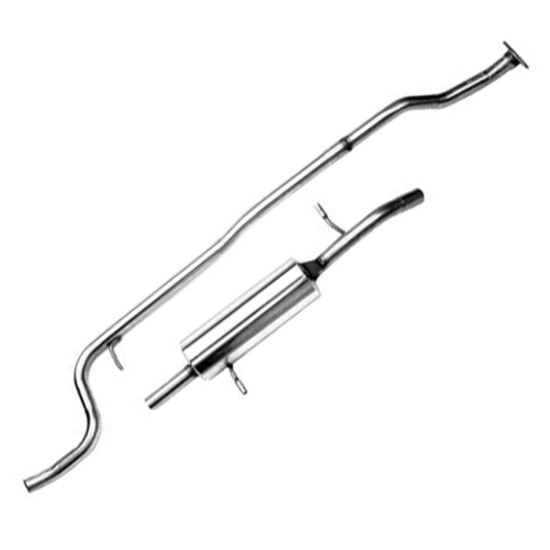 Ligne d'échappement Groupe N GT2i pour Citroën C2 VTS (en inox)