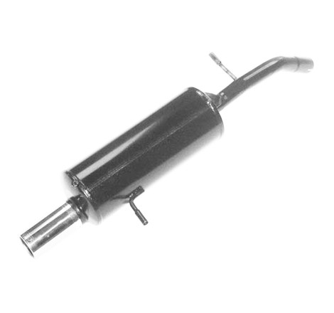 Silencieux / Terminal GT2i Race & Safety pour Citroën C2 VTS (homologué CE)