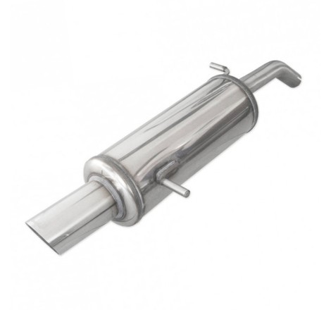 Silencieux / Terminal Sport 120x80mm INOXCAR pour Citroën C2 VTS (homologué CE)