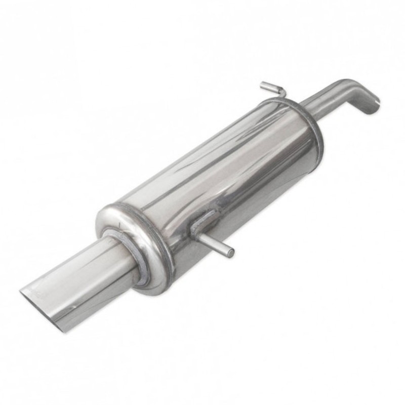 Silencieux / Terminal Sport 120x80mm INOXCAR pour Citroën C2 VTS (homologué CE)