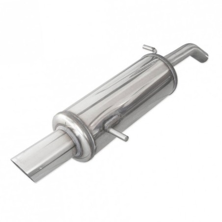 Silencieux / Terminal Sport 120x80mm INOXCAR pour Citroën C2 VTS (homologué CE)