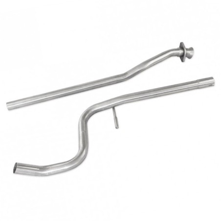Intermédiaire d'échappement / Tube central INOXCAR pour Citroën C2 VTS