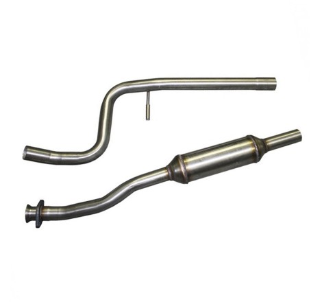 Intermédiaire d'échappement / Tube central INOXCAR pour Citroën C2 VTS (en inox Pare-Flamme)